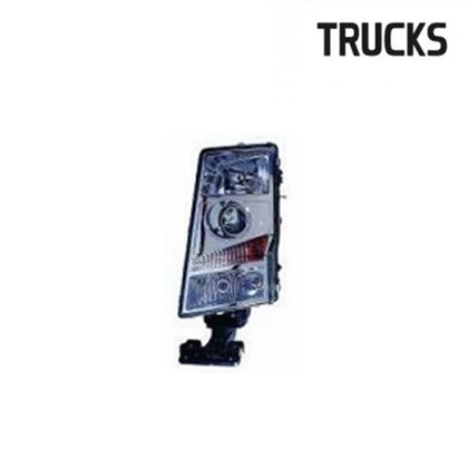 KOPLAMP LH HANDMATIGE VIERKANTE CONNECTOR MET VIERKANTE NAAR RONDE CONNECTOR LHD
