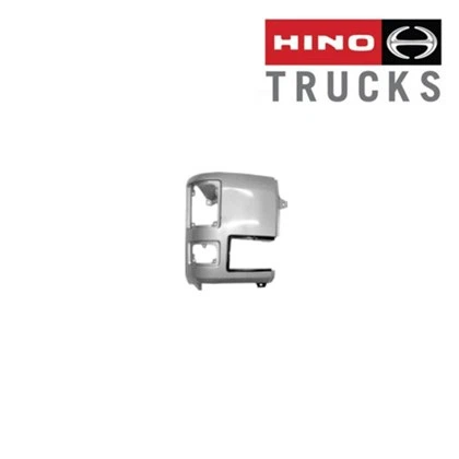HINO MBS GRILLE ZIJKANT ZILVER RH 90-93